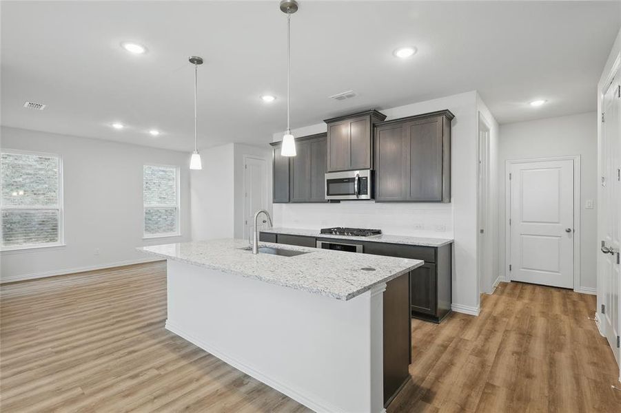 Furnished interior view inside a new home in Bel Air Village, Sherman (Image 11).