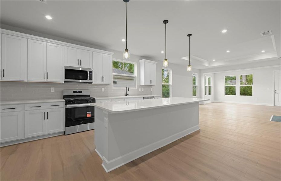 Furnished interior view inside a new home in Sun City Peachtree, Griffin (Image 3).