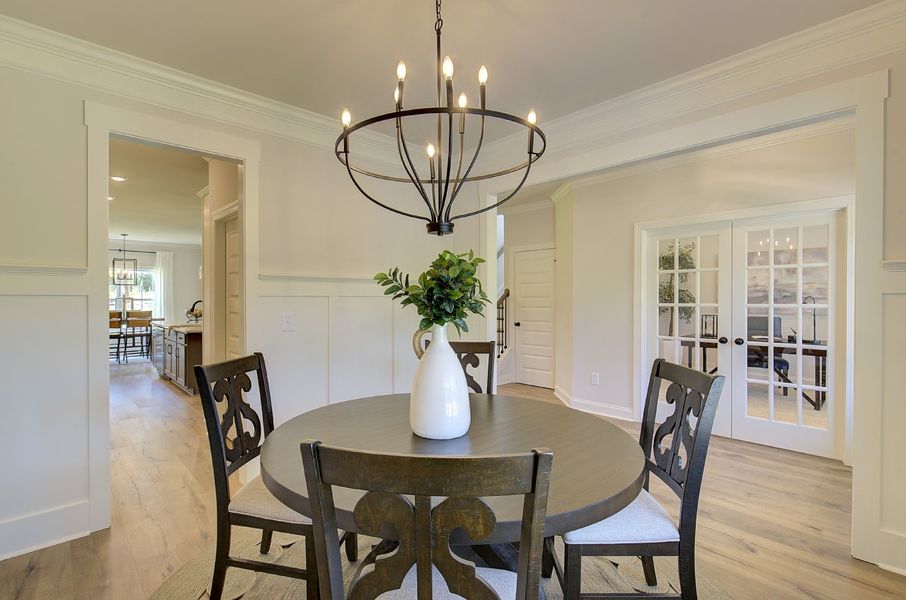 Furnished interior view inside a new home in Arbor Woods, Easley (Image 6).