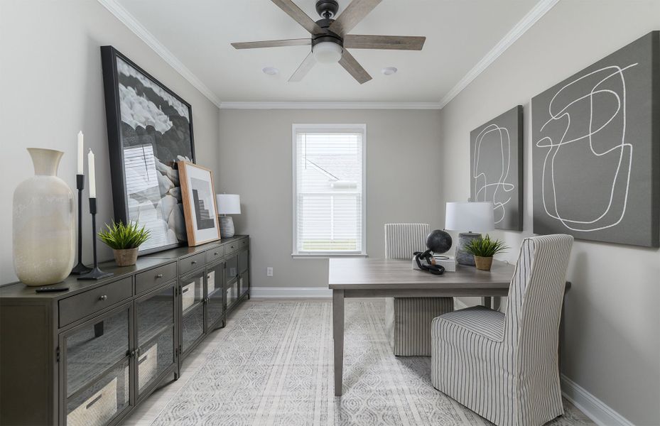 Furnished interior view inside a new home in Sun City Hilton Head, Bluffton (Image 4).