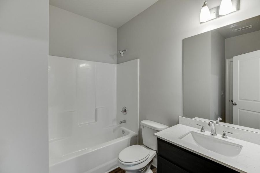 Furnished interior view inside a new home in Hemingway, Flowery Branch (Image 14).