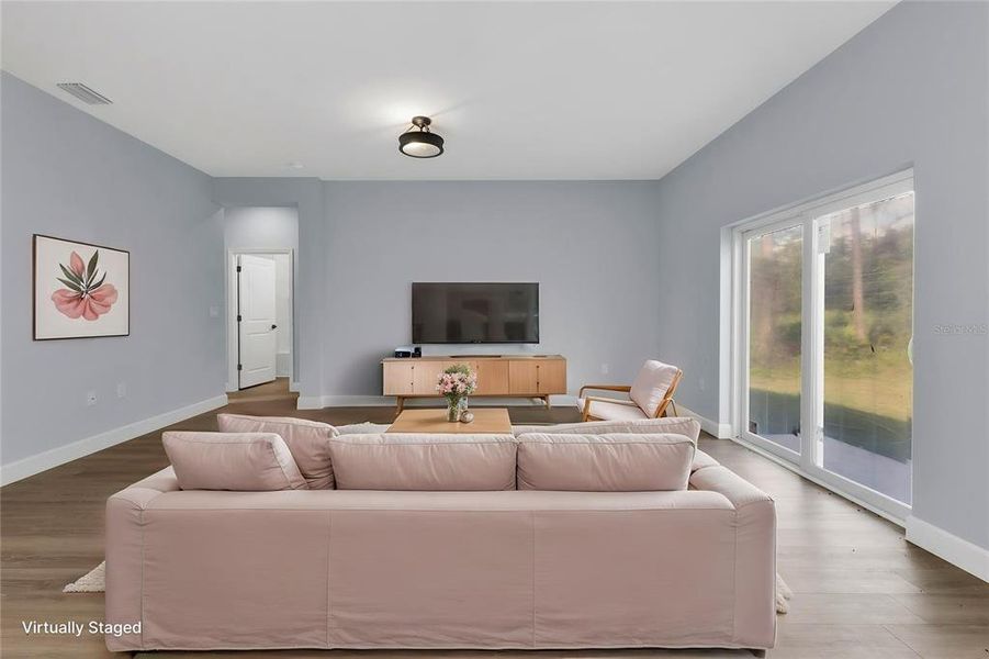 Furnished interior view inside a new home in , Port Charlotte (Image 12). Furnished interior view inside a new home in , Port Charlotte (Image 12).