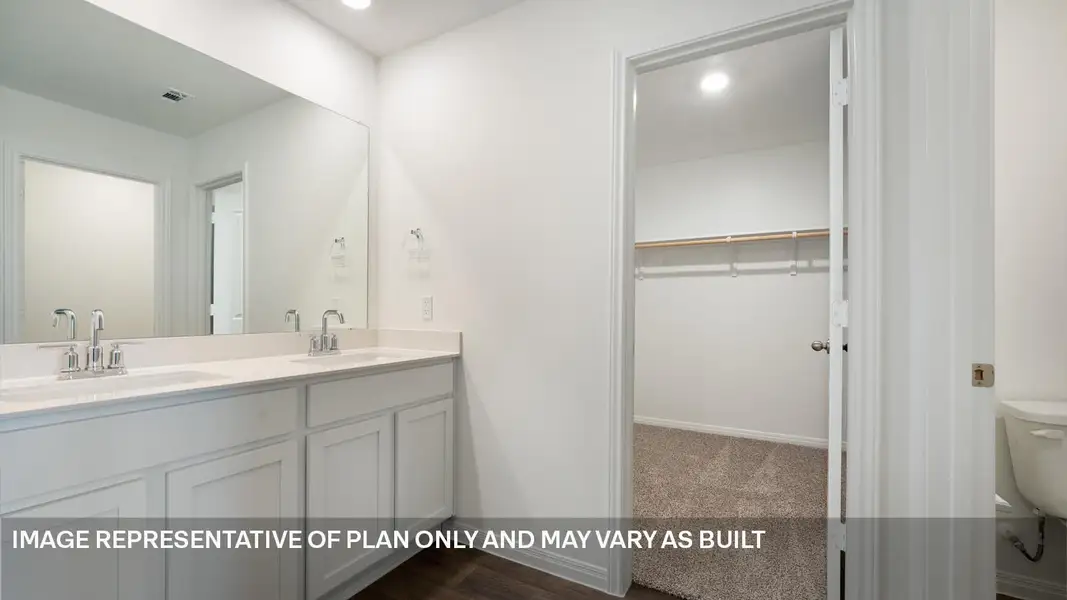 Furnished interior view inside a new home in Southgrove, Kyle (Image 5).