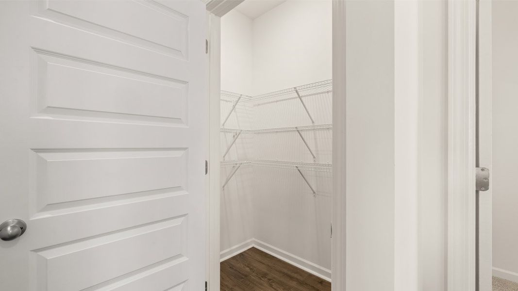 Spacious, unfurnished interior of a new home in Brooks Station, Dacula (Image 23).