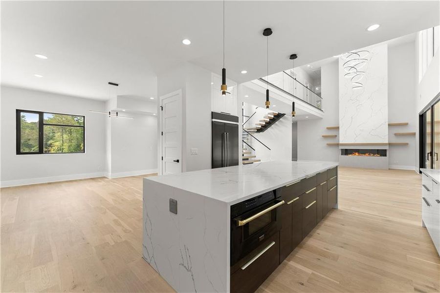 Furnished interior view inside a new home in , Hoschton (Image 13).