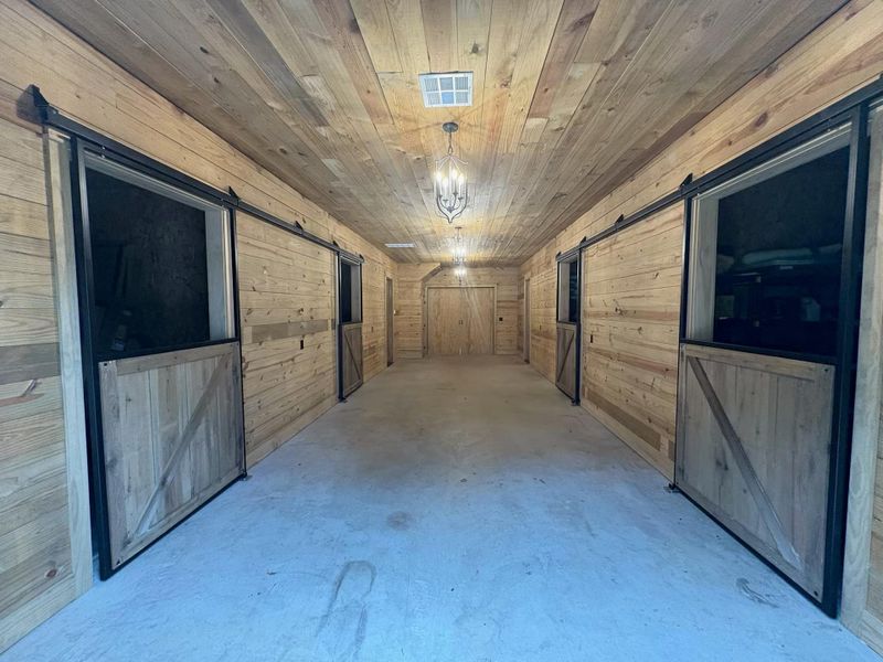 View of 4 stables View of 4 stables