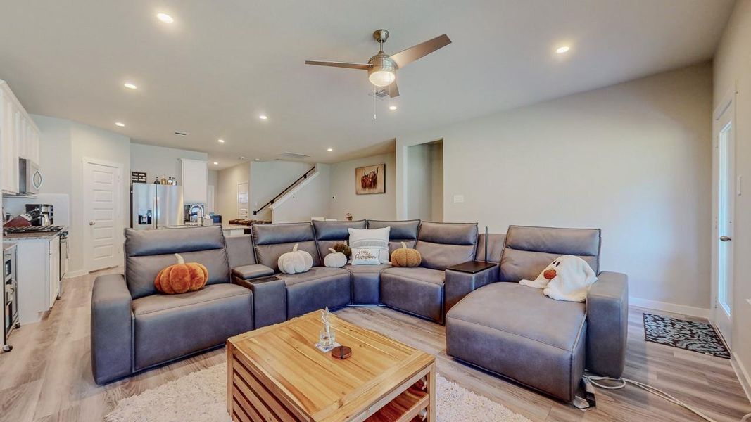 Furnished interior view inside a new home in , Beaumont (Image 18).