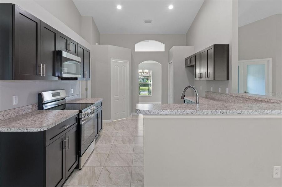 Furnished interior view inside a new home in , Homosassa (Image 7).