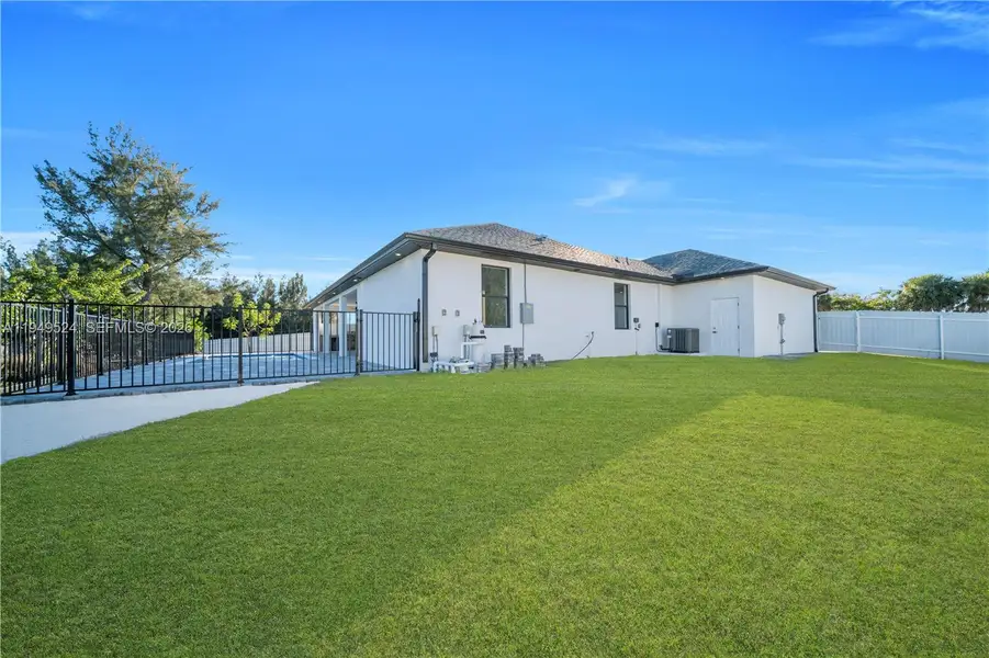 Exterior details and patio area of a home in , Cape Coral (Image 3). Exterior details and patio area of a home in , Cape Coral (Image 3).