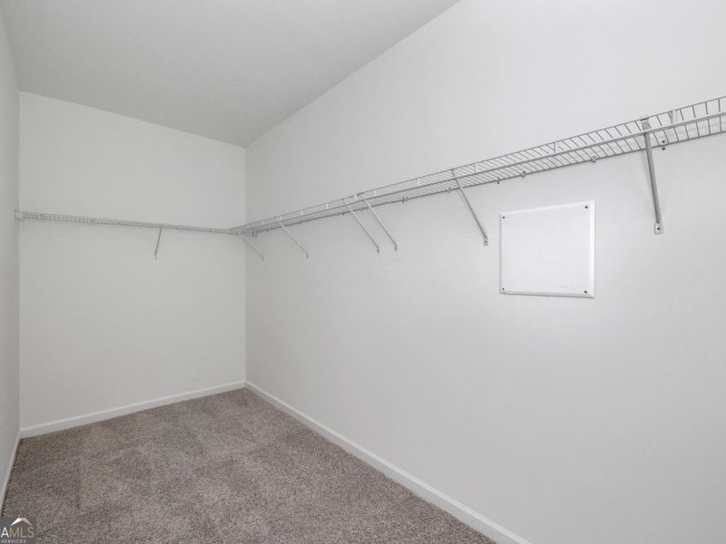 Spacious, unfurnished interior of a new home in Ivy Glen, Perry (Image 16). Spacious, unfurnished interior of a new home in Ivy Glen, Perry (Image 16).