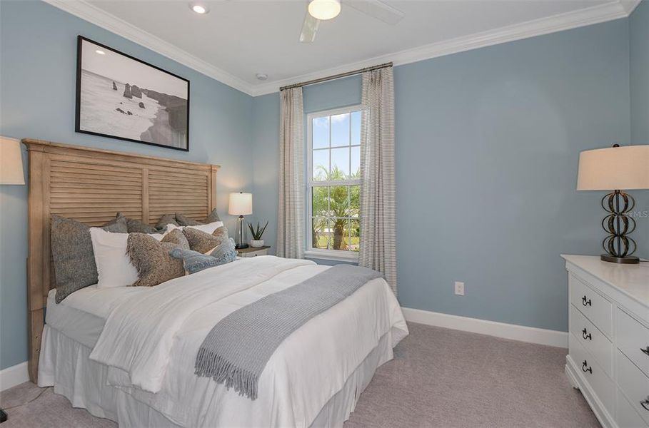 Furnished interior view inside a new home in Skye Ranch Community Group Page, Sarasota (Image 15).