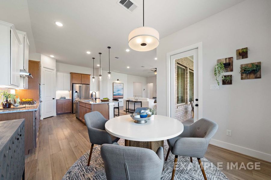 Representative furnished interior of a home built from the The Edward by Davidson Homes LLC in Lago Mar, Texas City (Image 13).