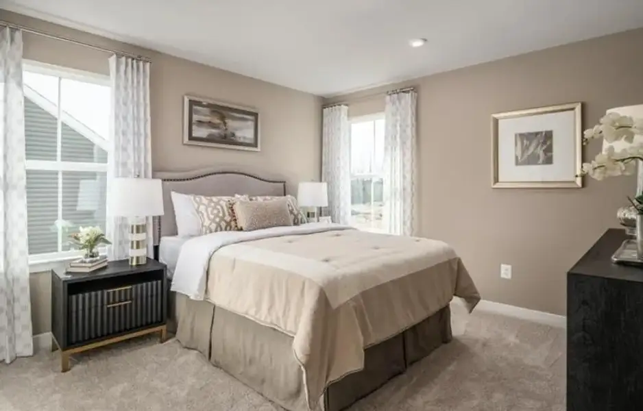 Furnished interior view inside a new home in , Commerce (Image 20).