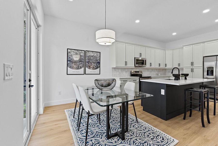 Furnished interior view inside a new home in , Vero Beach (Image 18).