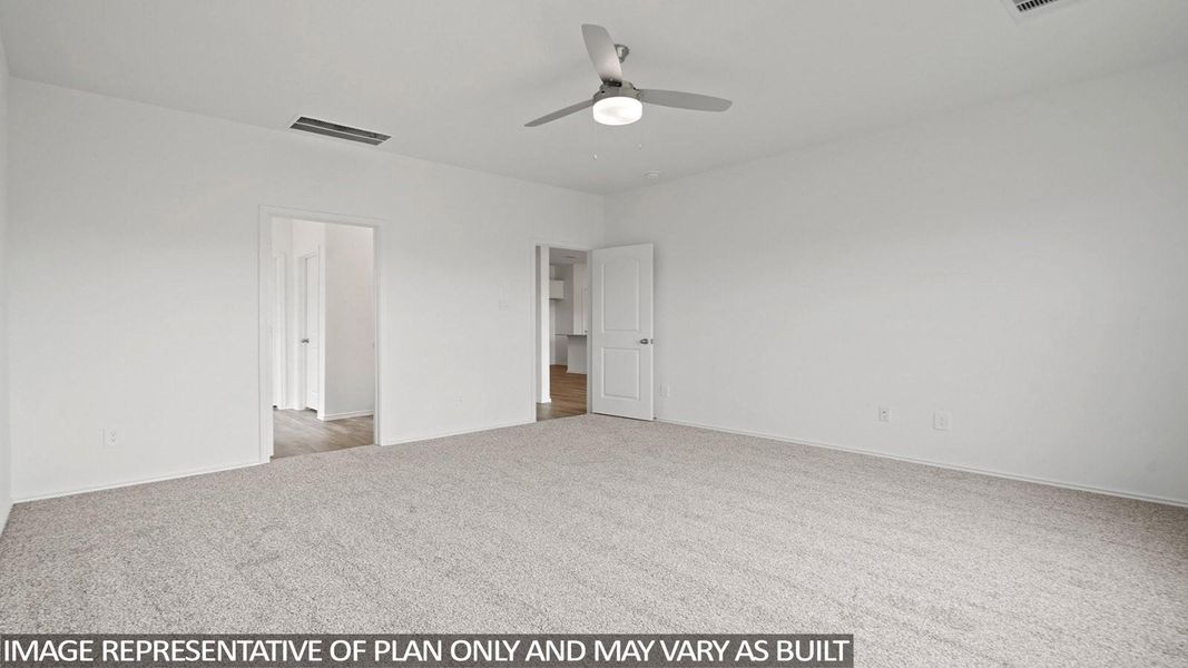 Spacious, unfurnished interior of a new home in Sunterra Lakes, Brookshire (Image 13). Spacious, unfurnished interior of a new home in Sunterra Lakes, Brookshire (Image 13).
