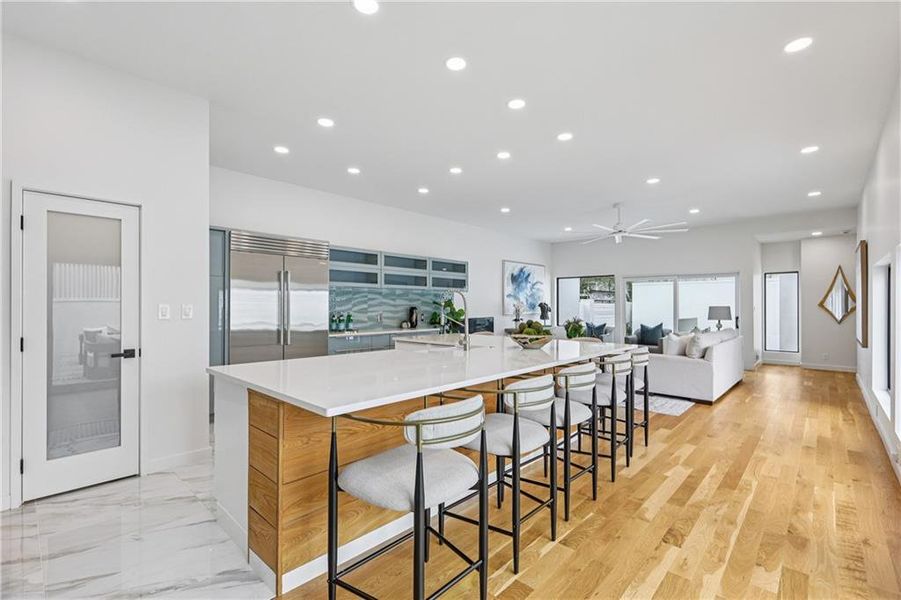 Furnished interior view inside a new home in , Atlanta (Image 46).