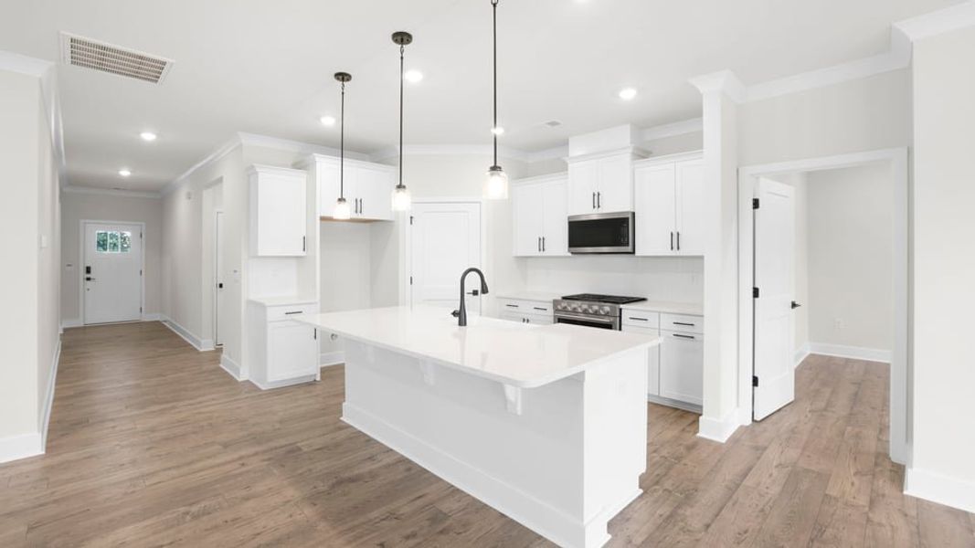 Furnished interior view inside a new home in Adams Glen, Greenville (Image 10).