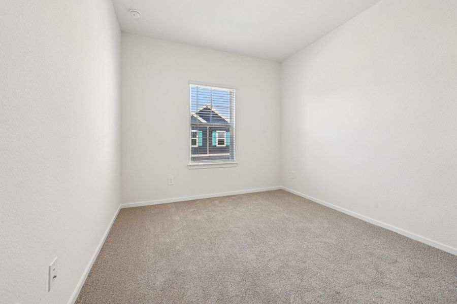 Spacious, unfurnished interior of a new home in Kemah Crossing - City Series, Kemah (Image 26). Spacious, unfurnished interior of a new home in Kemah Crossing - City Series, Kemah (Image 26).
