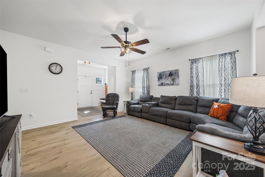 Furnished interior view inside a new home in , York (Image 27).