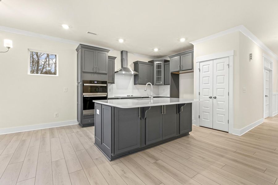 Furnished interior view inside a new home in Browning Mill, Wendell (Image 10).