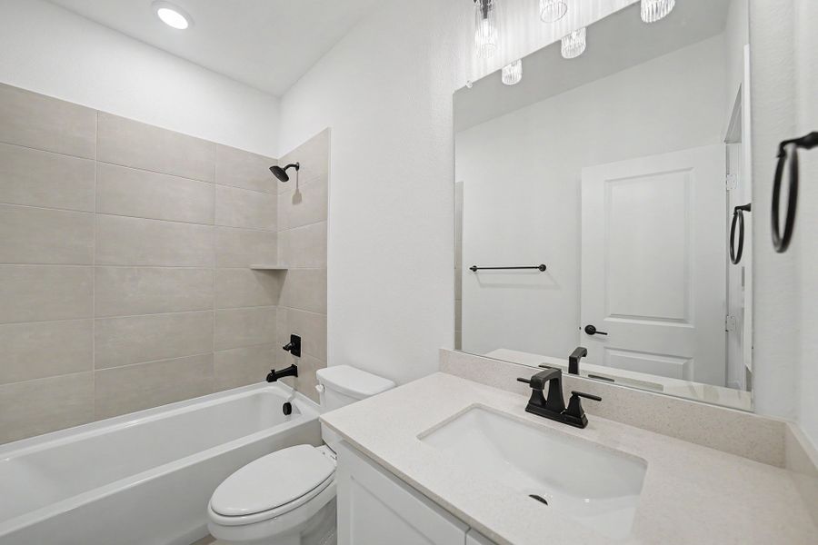 Furnished interior view inside a new home in Aster Park, McKinney (Image 15).