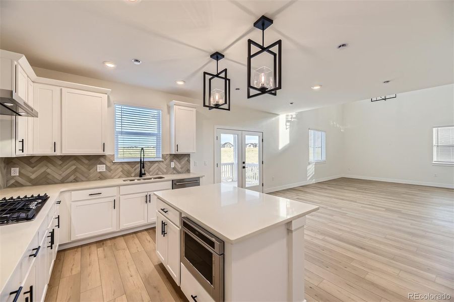 Furnished interior view inside a new home in Spring Valley Ranch, Elizabeth (Image 7).