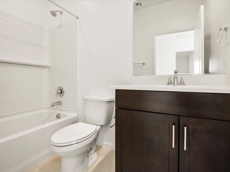 Furnished interior view inside a new home in Alamar at Rocking K, Tucson (Image 10).