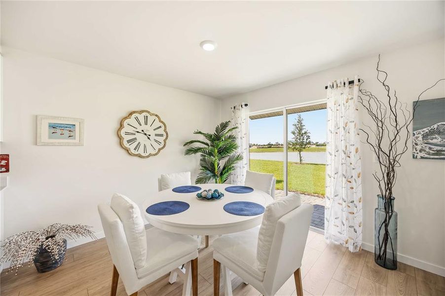Furnished interior view inside a new home in Central Parc, North Port (Image 25).