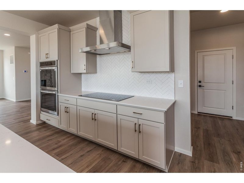 Furnished interior view inside a new home in Prairie Song Story Collection - Single Family Homes, Windsor (Image 5).
