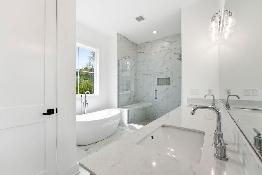 Furnished interior view inside a new home in , Roswell (Image 4).