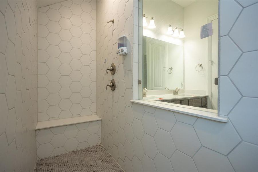 Close-up of interior finishes inside a home in , McKinney (Image 13).