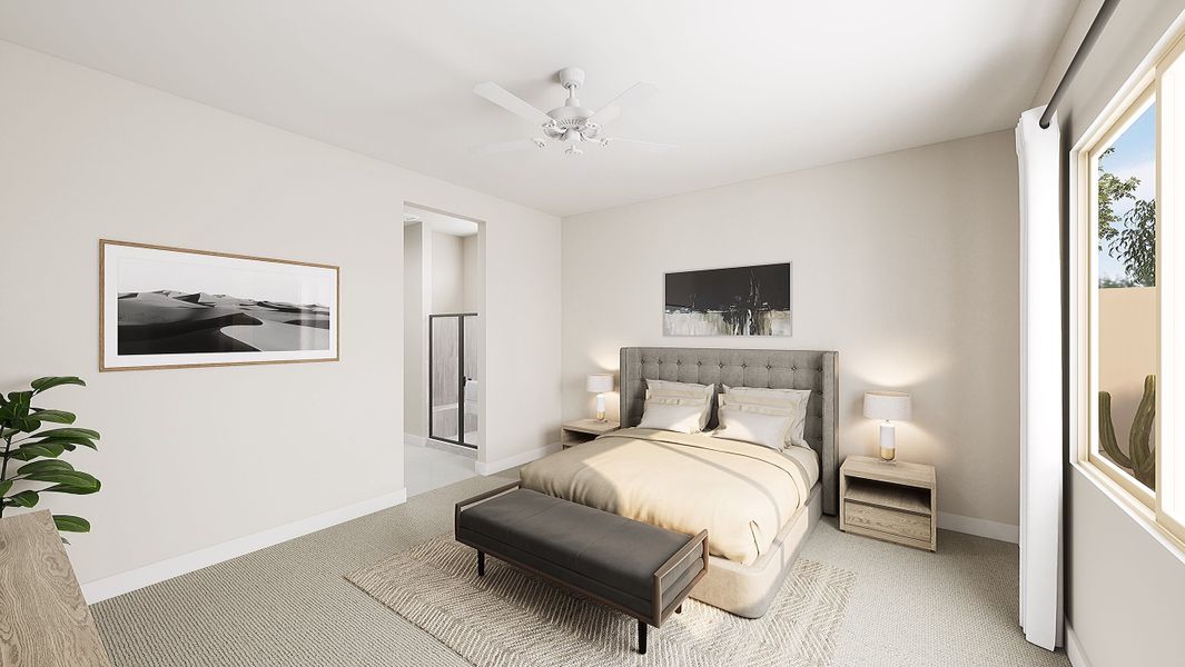 Representative furnished interior of a home built from the Catalina Plan 3510 by Tri Pointe Homes in Terraza, San Tan Valley (Image 7).