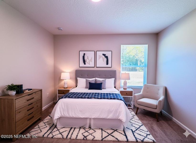 Furnished interior view inside a new home in , Jacksonville (Image 9).