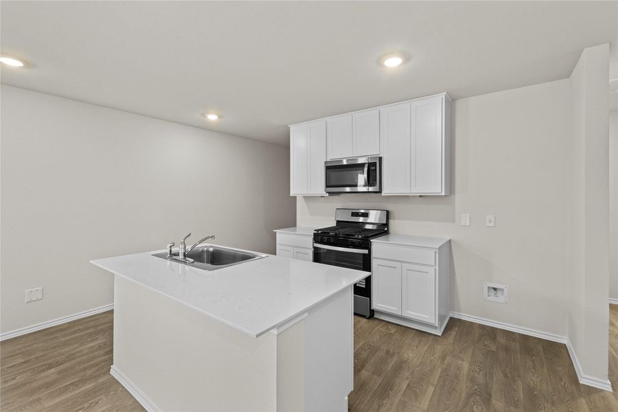 Furnished interior view inside a new home in Sunset Oaks, Maxwell (Image 5).