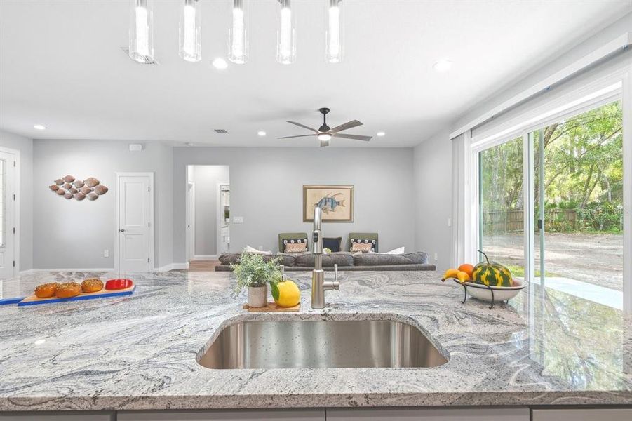 Furnished interior view inside a new home in , Deland (Image 18).