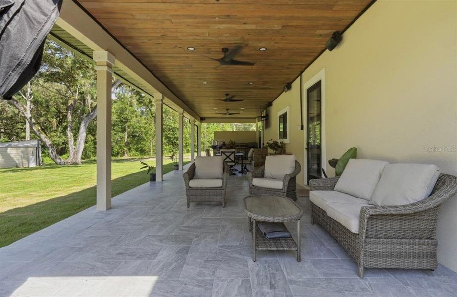 Exterior details and patio area of a home in , Newberry (Image 18). Exterior details and patio area of a home in , Newberry (Image 18).