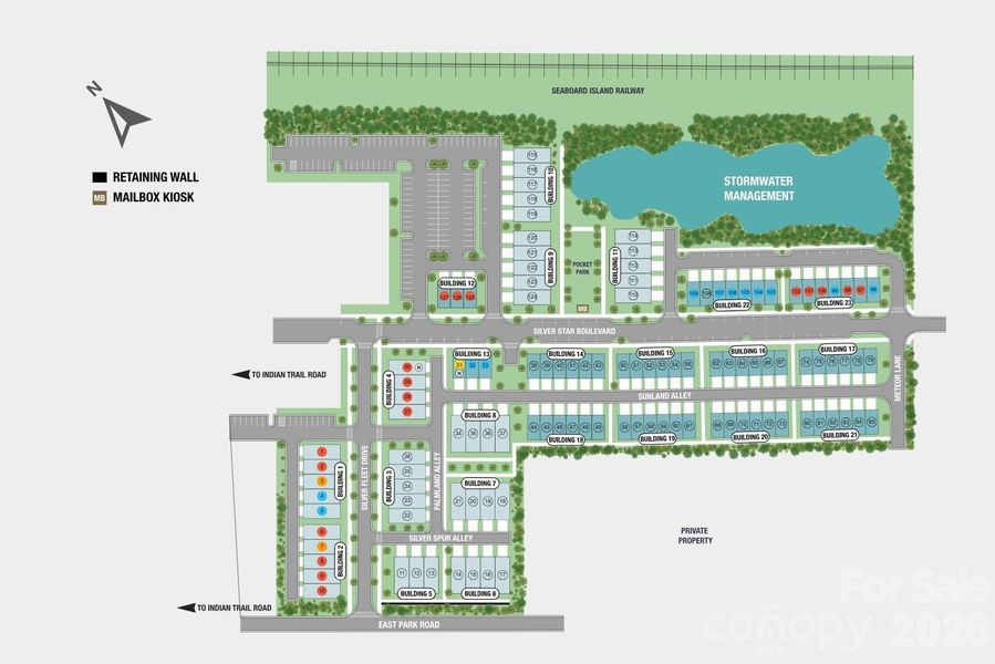 Indian Trail Townhomes Sitemap