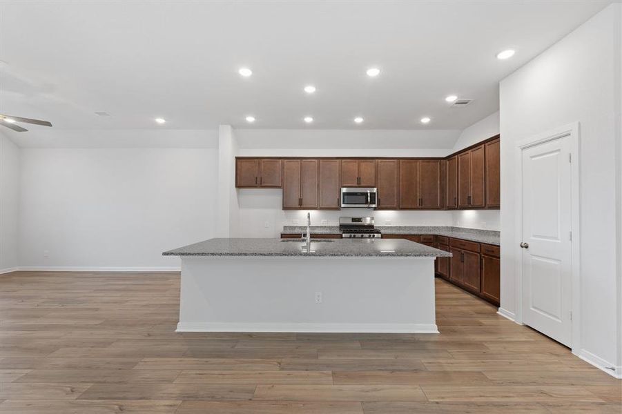 Functional Kitchen layout.