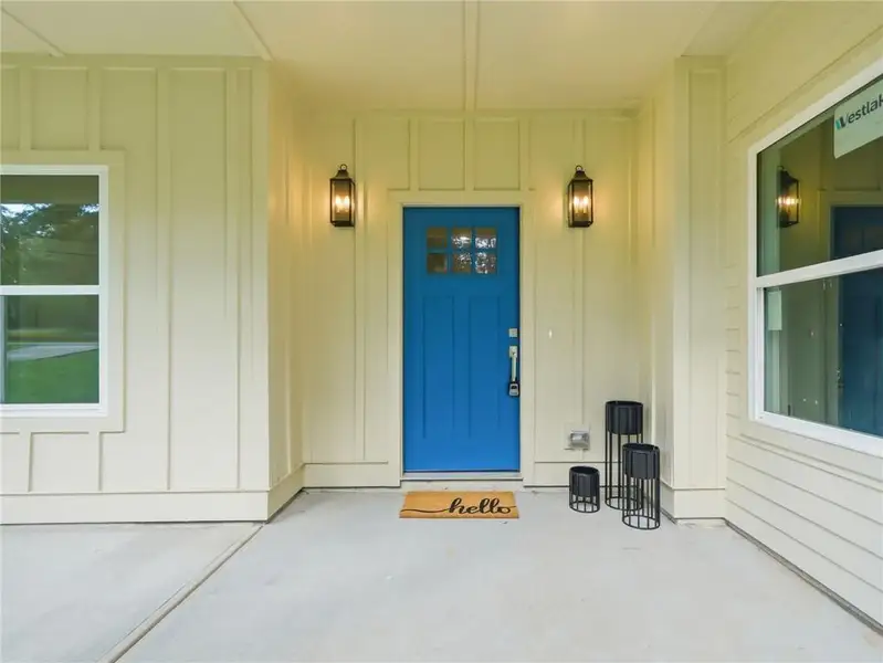 Exterior details and patio area of a home in , Marietta (Image 3).