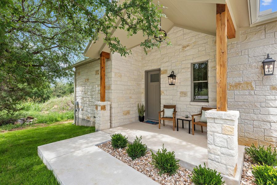 View of covered front porch View of covered front porch