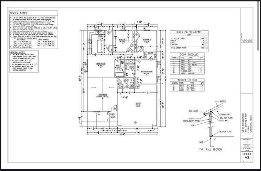 2D floor plan layout of this home in , Greenville, TX (Image 3). 2D floor plan layout of this home in , Greenville, TX (Image 3).