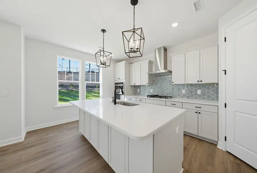 Furnished interior view inside a new home in Sweetbrier, Durham (Image 8).
