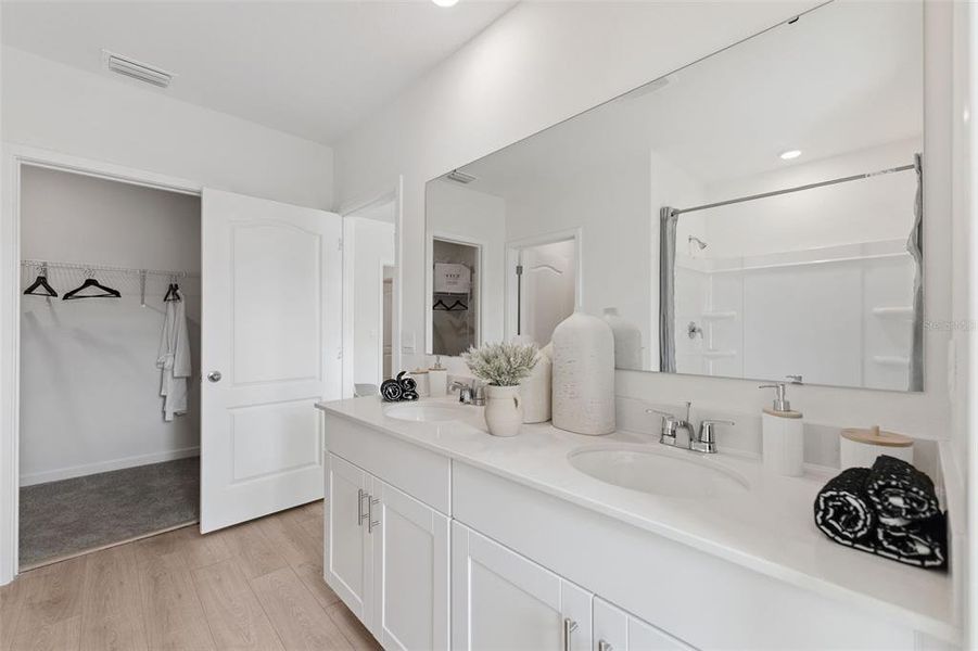 Furnished interior view inside a new home in , St. Cloud (Image 28).