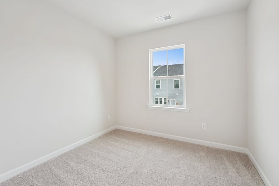 Representative unfurnished interior of a home built from the Nola by Tri Pointe Homes in Holding Village, Wake Forest (Image 14).