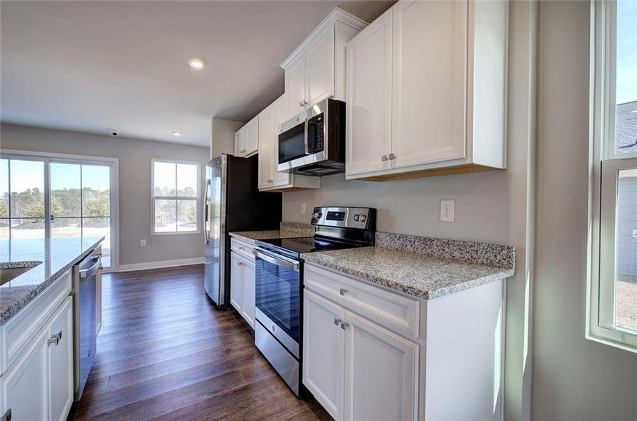 Furnished interior view inside a new home in Serenity 55+, Dallas (Image 5).