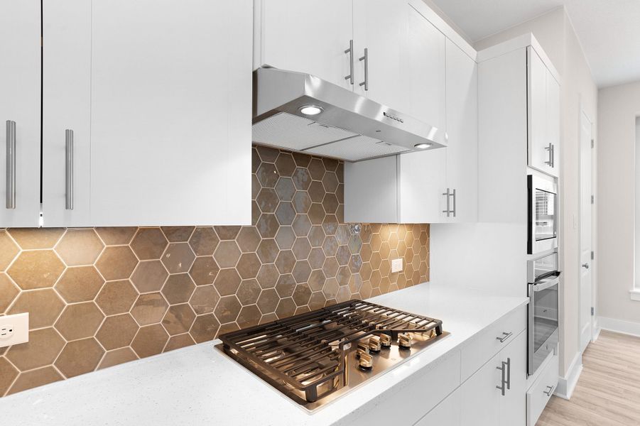 Close-up of interior finishes inside a home in Santa Rita Ranch, Liberty Hill (Image 13).