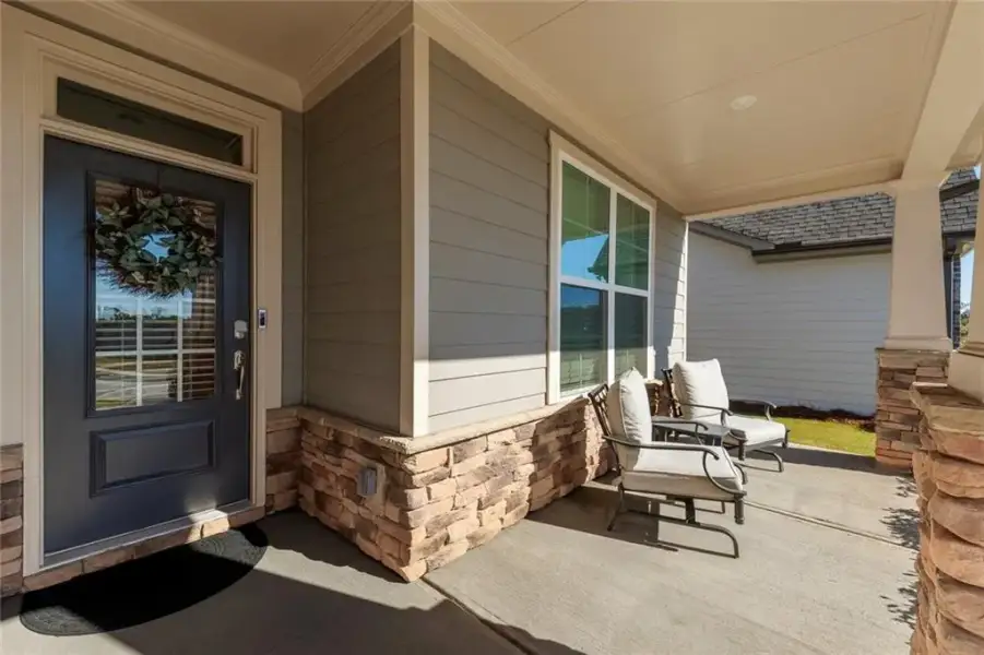 Exterior details and patio area of a home in , Canton (Image 33). Exterior details and patio area of a home in , Canton (Image 33).