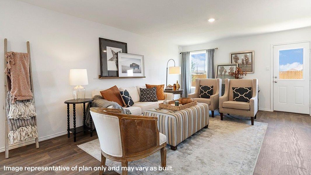Furnished interior view inside a new home in Pecan Creek, Temple (Image 20). Furnished interior view inside a new home in Pecan Creek, Temple (Image 20).
