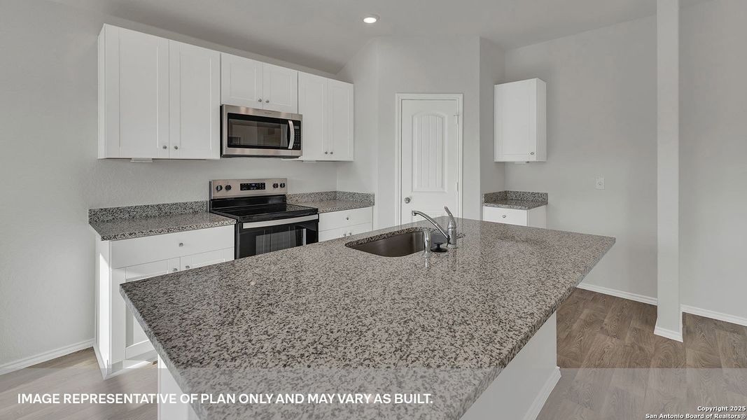 Furnished interior view inside a new home in Arroyo Ranch, Seguin (Image 9). Furnished interior view inside a new home in Arroyo Ranch, Seguin (Image 9).