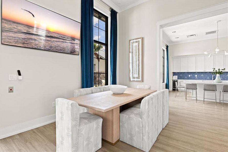 Furnished interior view inside a new home in , Bradenton (Image 63).